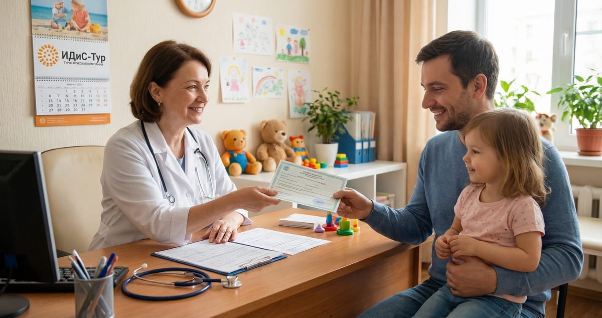 Медицинские документы для школьной поездки